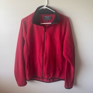 vintage polo zip up.